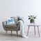 Stupell Industries Blue Tone Crab & Coral Decorative Printed Pillow design by Cat Thurman Designs, 18 x 7 x 18
